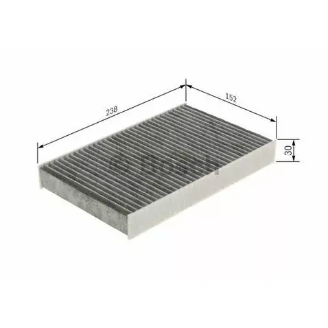 1987435574 BOSCH Filtr kabinowy Oferta limitowana