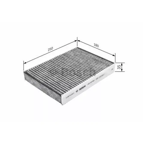 1987435562 BOSCH Filtr kabinowy Kup teraz
