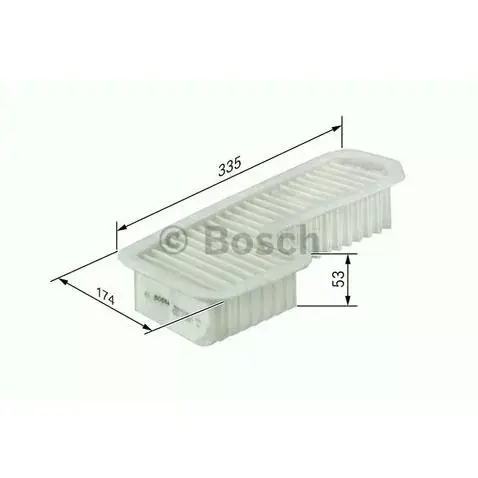 Zwrot pieniędzy F 026 400 158 BOSCH Filtr powietrza