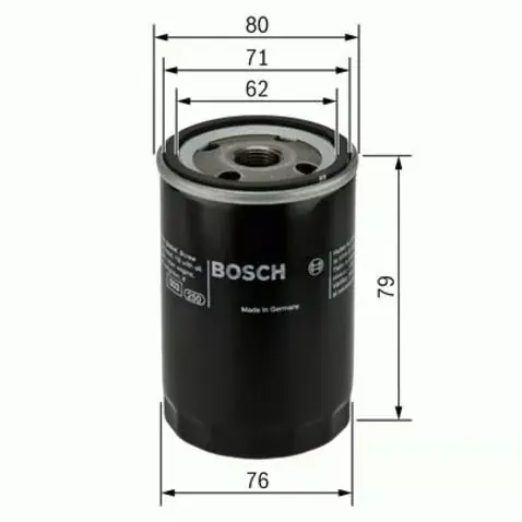 0451103354 BOSCH Filtr oleju Zamów teraz