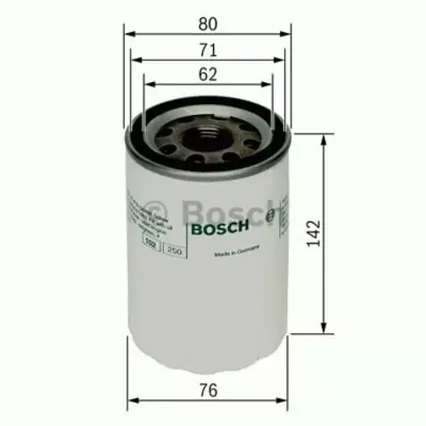 0451103101 BOSCH Filtr oleju Nowość