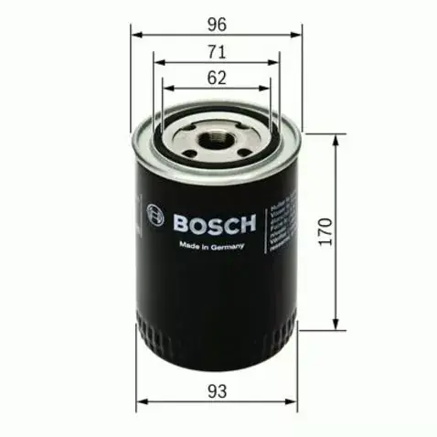 0451203234 BOSCH Filtr oleju Nowość
