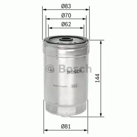 1457434314 BOSCH Filtr paliwa Tylko dziś