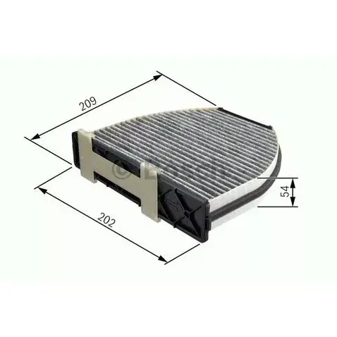 1987432001 BOSCH Filtr kabinowy Tani