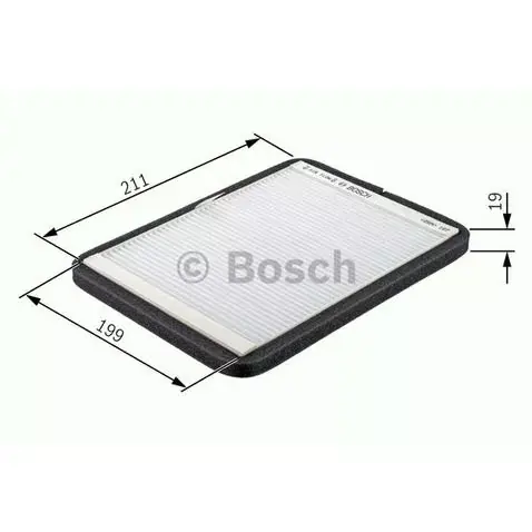 1987432021 BOSCH Filtr kabinowy Zamów teraz