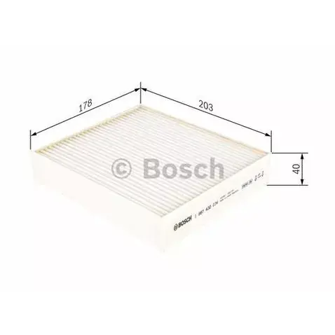 1987432034 BOSCH Filtr kabinowy Kup teraz