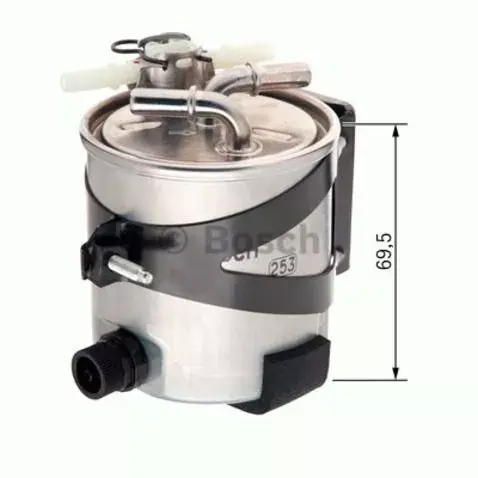 Zwrot pieniędzy F026402061 BOSCH Filtr paliwa