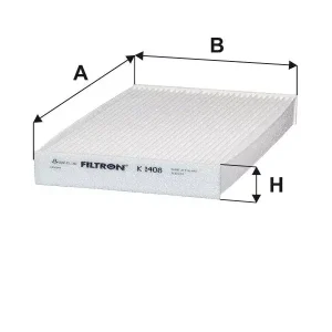Zamów teraz K1408 Filtron Filtr Kabinowy