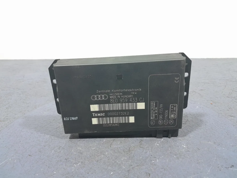 AUDI A4 B7 MODUŁ STEROWNIK KOMFORTU 8E0959433CJ Premium